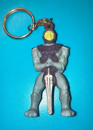 Ancien Porte  clefs vintage master of the universe Skeletor Motu Mattel, condizioni: Buone, €11.00, €12.25 include la Protezione acquisti