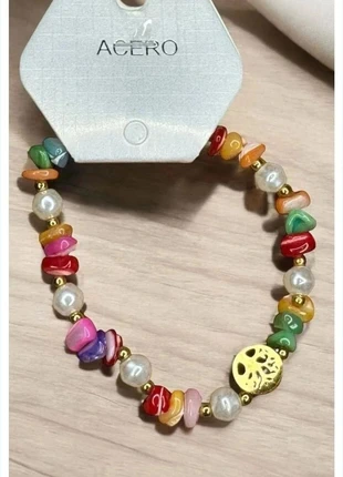 🌈 multicolor pulsera Colorida con Detalles de Perlas y Charm Árbol de la Vida 🌈, marque: La Boutique, état: Très bon état, 14,00 €, 15,40 € Protection acheteurs incluse