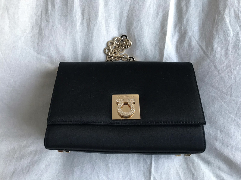 Black Salvatore Ferragamo Bag