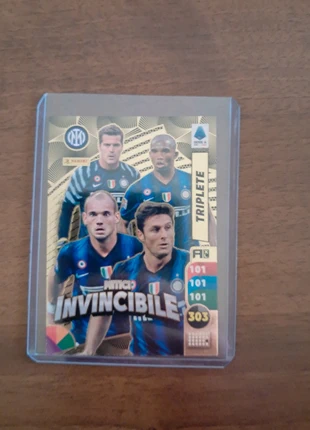 Carta Invincibile Inter Triplete, brand: Adrenalyn, condizioni: Nuovo senza cartellino, €20.00, €21.70 include la Protezione acquisti