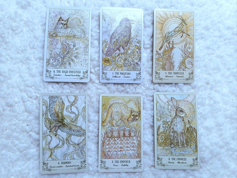 Spiritsong Tarot - karty do tarota ze zwierzętami 2