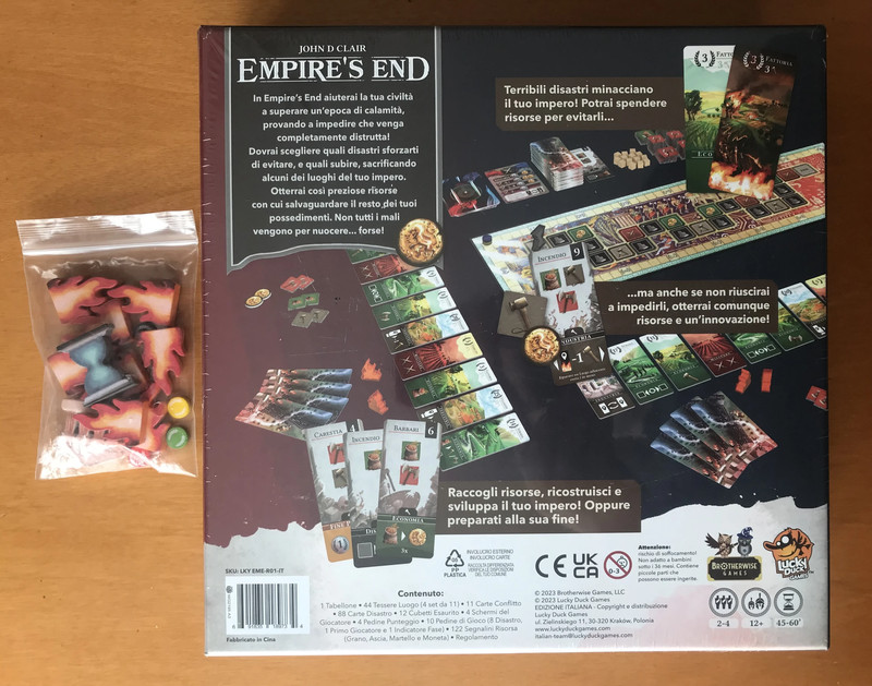 Empire's End Deluxe Edition in italiano - Edizione Kickstarter - 2023 - Nuovo Sigillato 2