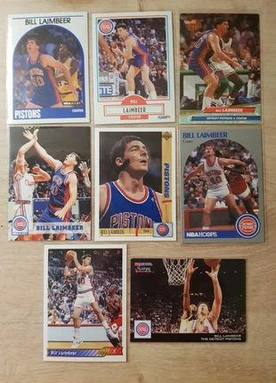 Lot cartes NBA Bill Laimbeer, marca: NBA, estado: Muito bom, €4.00, €4.90 inclui Proteção do Comprador