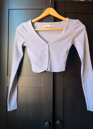 Vintage camiseta manga larga crop botones, marque: Pull & Bear, état: Neuf sans étiquette, taille: XS / 34 / 6, 3,00 €, 3,85 € Protection acheteurs incluse