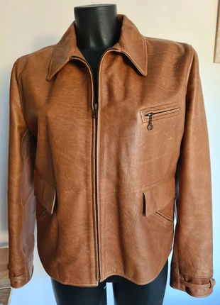 Veste cuir vintage Ralph lauren L, brand: Ralph Lauren, condition: Good, size: L / 40 / 12, €89.00, €94.15 includes Buyer Protection
