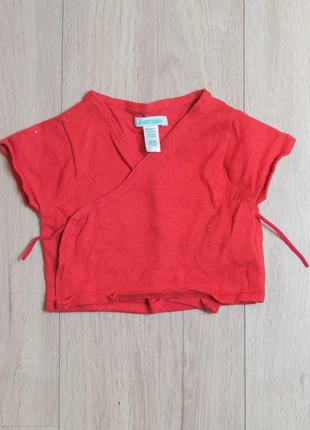 Gilet sans manches rouge Obaibi 9 mois, brand: Obaïbi, condition: Very good, size: 6-9 months / 68 cm, €1.00, €1.75 includes Buyer Protection