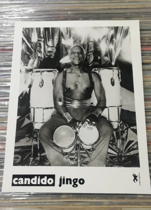 Promo Picture Candido Jingo Salsoul Latin Funk Disco, condition: Very good, €10.00, €11.20 includes Buyer Protection