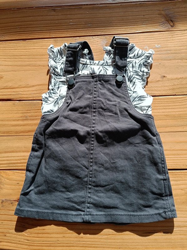 Jeans jurk met shirtje 1