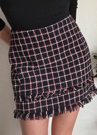 Adorable Jupe Frange 🖤, marca: Vintage, estado: Muito bom, tamanho: XS / 34 / 6, €9.00, €10.15 inclui Proteção do Comprador Pro