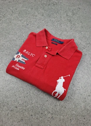 🔥 Polo Ralph Lauren Rouge Vif – Gros Logo Blanc – Taille L 🔥, brand: Ralph Lauren, condition: Very good, size: L, €19.00, €20.65 includes Buyer Protection