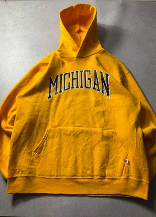 Hoodie / Pull à capuche Russel Athletic USA vintage moutarde – Taille XL Oversize (Unisexe), marque: Russel Athletic, état: Très bon état, taille: XL, 19,00 €, 20,65 € Protection acheteurs (Pro) incluse