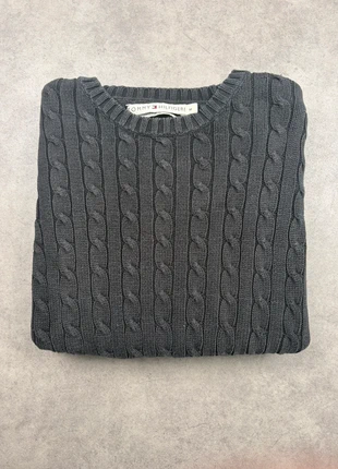 Pull Torsade Tommy Hilfiger noir - Taille M, brand: Tommy Hilfiger, condition: Very good, size: M / 38 / 10, €22.00, €23.80 includes Buyer Protection