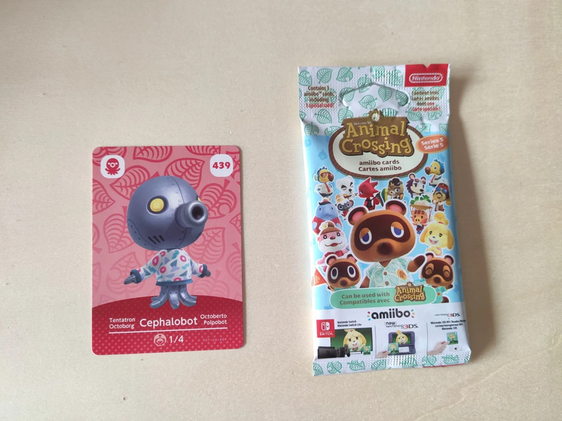 Carte amiibo di Animal Crossing - serie 1, amiibo