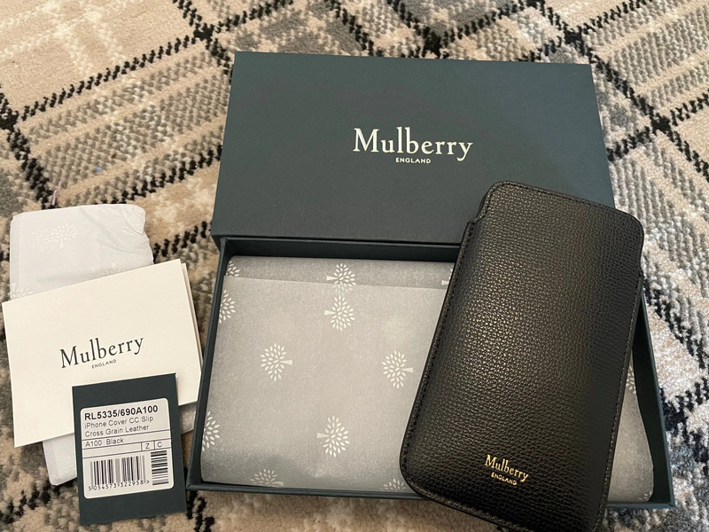 Mulberry iPhone cover -