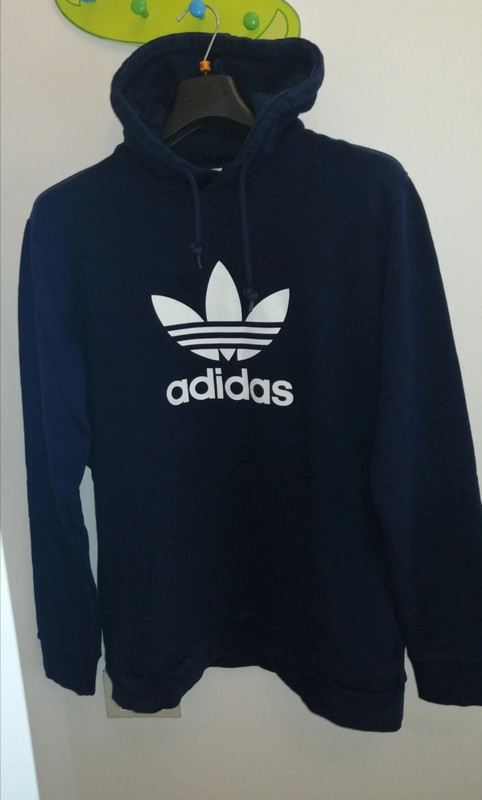 Felpe sales adidas blu