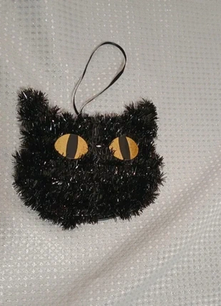 🎃 Trop mignonne déco Halloween – Chat noir brillant 🐾, brand: Roldan, condition: New with tags, €1.00, €1.75 includes Buyer Protection