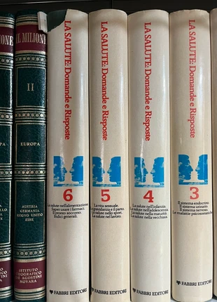 Enciclopedie “La salute” 🩵 e “Tecnica professionale”💙, estado: Nuevo sin etiquetas, 20,00 €, 21,70 € Protección al comprador incluida