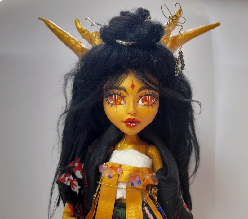 ooak custom monster high jinafire long Vinted