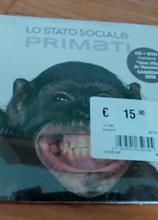 lo stato sociale primati cd + dvd nuovo sigillato., condizioni: Nuovo con cartellino, €7.20, €8.26 include la Protezione acquisti