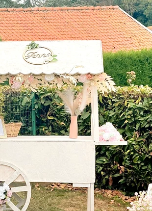 Lot de 2 guirlandes décoratives bohèmes – tons beige, rose, orange clair, marque: Magnifique, état: Très bon état, 9,45 €, 10,62 € Protection acheteurs incluse