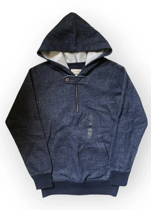 Sweat à capuche half zip 1/4 Celio Bleu Marine en coton - Taille S, brand: Celio, condition: New without tags, size: S, €6.00, €7.00 includes Buyer Protection