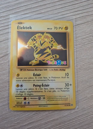 Elektek ToysRUs promo XY Évolution, marque: Pokémon, état: Neuf sans étiquette, 45,00 €, 47,95 € Protection acheteurs incluse