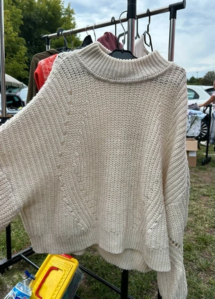 Pull col roulé beige H&M, marque: H&M, état: Bon état, taille: XL / 42 / 14, 4,00 €, 4,90 € Protection acheteurs incluse