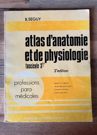 Ancien atlas d’anatomie et de physiologie-Fascicule 3, zustand: Gut, 5,00 €, 5,95 € inklusive Vinted-Käuferschutz
