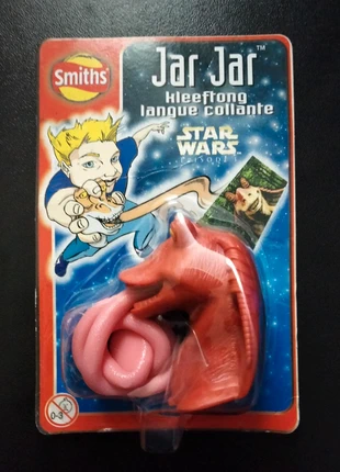Star Wars Jar Jar with sticky tongue, brand: Star Wars, condition: New without tags, size: One size, €5.00, €5.95 includes Buyer Protection