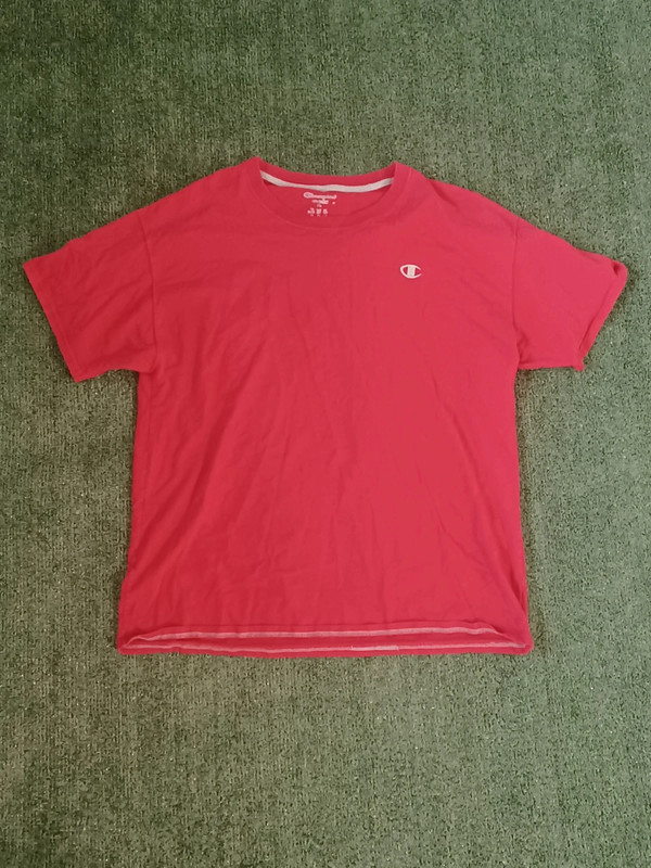 Red Champion T Shirt Size XL 1