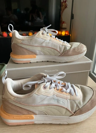 Baskets Puma SoftFoam– Pointure 39 – Beige Rose poudré, merk: Puma, staat: Heel goed, maat: 39, € 15,00, € 16,45 inclusief Kopersbescherming