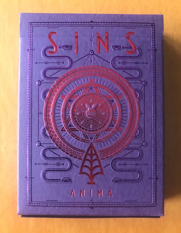 Sins: Infernal Anima EX - Playing Cards Deck - Carte da Gioco - Thirdway TWI 1