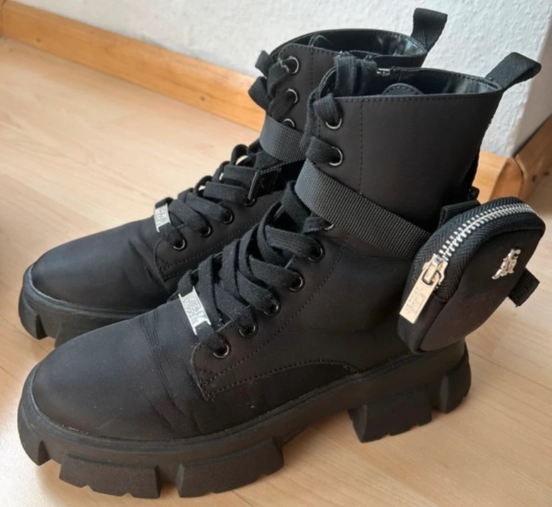 Steve Madden Boots mit Tasche 1