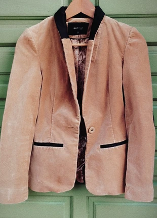 Veste en velours ras Bonobo couleur camel, marca: Bonobo, estado: Muy bueno, tamaño: XS / 34 / 6, 12,00 €, 13,30 € Protección al comprador incluida