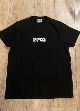 T-shirt Arte Antwerp Noir - Logo bouclette blanche, brand: Arte, condition: Very good, size: M, €33.99, €36.39 includes Buyer Protection