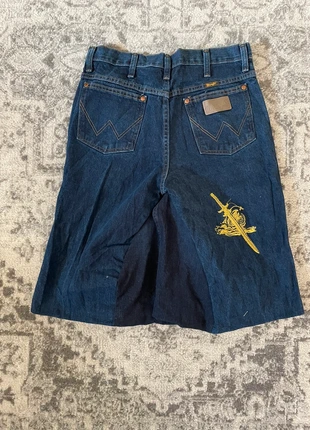 Jort short baggy large handmade style JNCO y2k brodé peinture hiphop, merk: JNCO, staat: Heel goed, maat: S, € 40,00, € 42,70 inclusief Kopersbescherming Pro