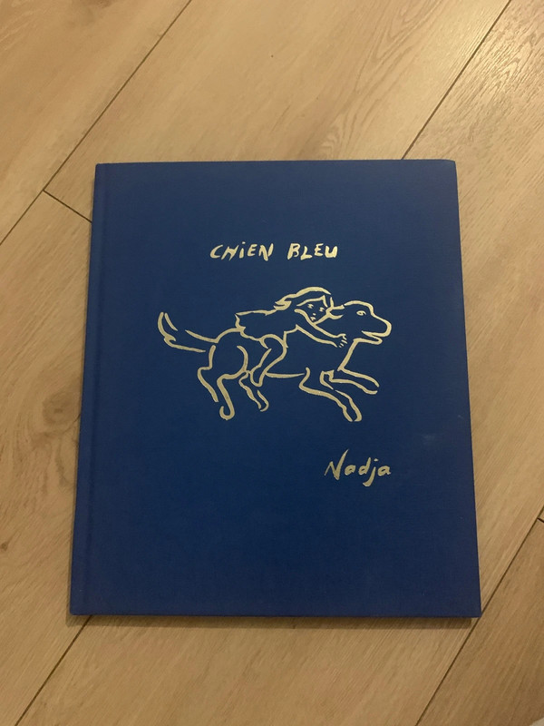 Livre édition anniversaire * chien bleu * 1