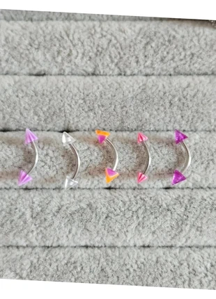 Lot de 5 piercing arcade piercings hélix 1,2mm piques NEUF en acier chirurgical , marque: piercing arcade neuf, état: Très bon état, 3,00 €, 3,85 € Protection acheteurs incluse