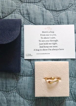 Love& Crafted hug ring, One size, new without tags, brand: love & crafted, condition: New without tags, size: Adjustable, £20.00, £21.70 includes Buyer Protection