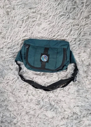 Sac Banane Vintage Vert & Noir Look 90s Festival Sport, merk: Vintage Dressing, staat: Heel goed, € 14,00, € 15,40 inclusief Kopersbescherming Pro