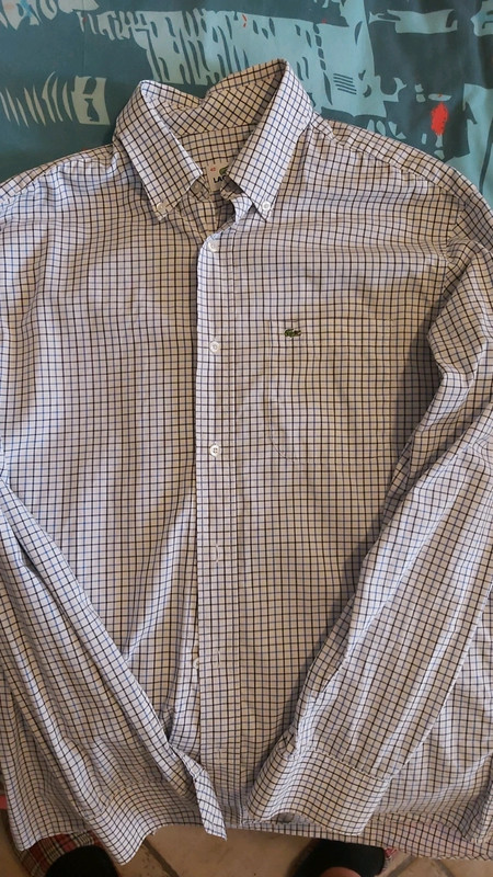 Camicia on sale lacoste quadretti