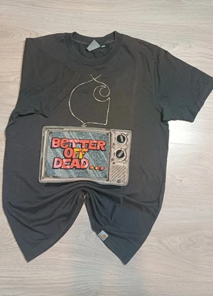 T-shirt Carhartt WIP Noir “Better Off Dead” Graphique Vintage TV – Taille S, marque: Carhartt, état: Très bon état, taille: S, 19,90 €, 21,60 € Protection acheteurs incluse