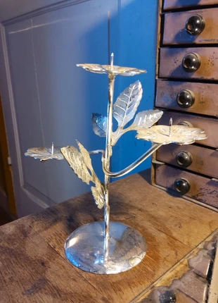 Bougeoir vintage argenté BMF, marke: Vintage, zustand: Zufriedenstellend, 6,00 €, 7,00 € inklusive Vinted-Käuferschutz