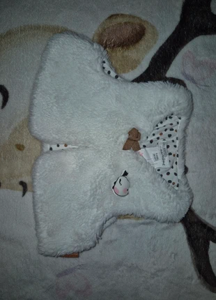 Superbe gilet blanc boléro en doudoune DPAM 6m/68cm, brand: Du Pareil au Même, condizioni: Ottime, taglia: 6-9 mesi / 68 cm, €1.50, €2.28 include la Protezione acquisti