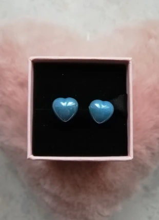 Orecchini cuore 💙 azzurri, estado: Bom, €4.00, €4.90 inclui Proteção do Comprador