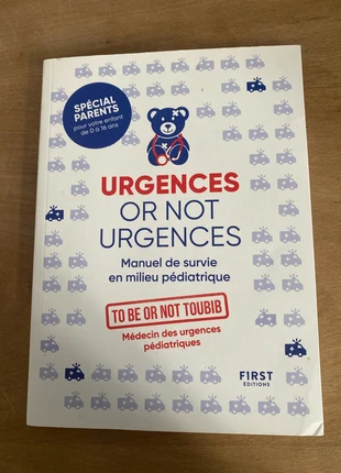 Livre urgences or not urgences, condition: Very good, €2.50, €3.33 includes Buyer Protection