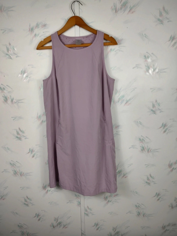 Gerry Purple Sleeveless Dress 1