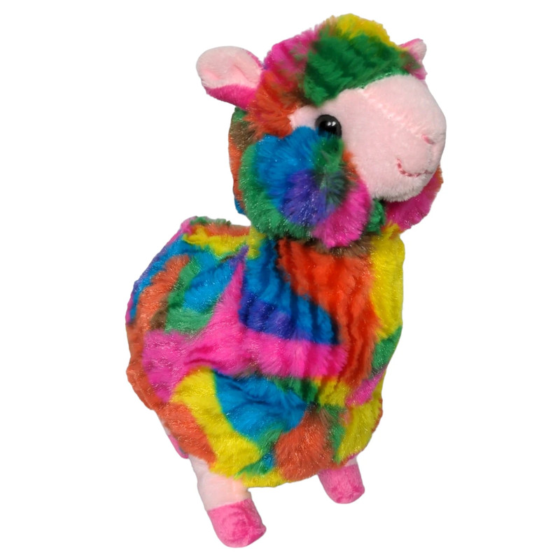 Kellytoy Rainbow Tie Dye Multicolor Llama Plush Stuffed Animal 2016 10.75 Vinted