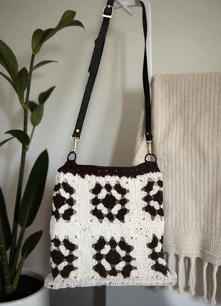 Borsa crochet handmade – stile vintage boho, marque: relizzata artigianale, état: Neuf sans étiquette, 59,00 €, 62,65 € Protection acheteurs incluse