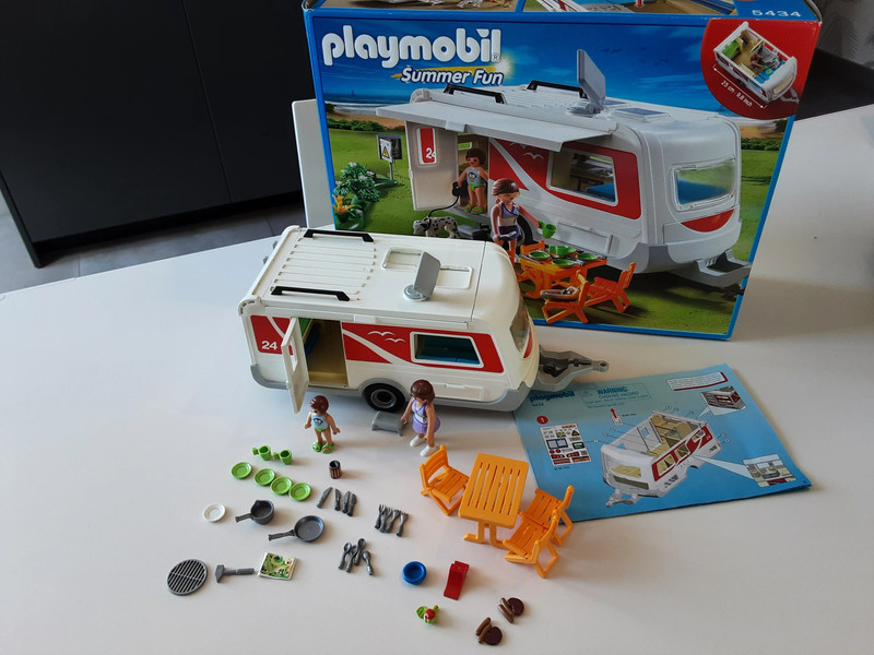 Playmobil Summer Camping Vehicle, Hobbies & Toys, Toys & Games on